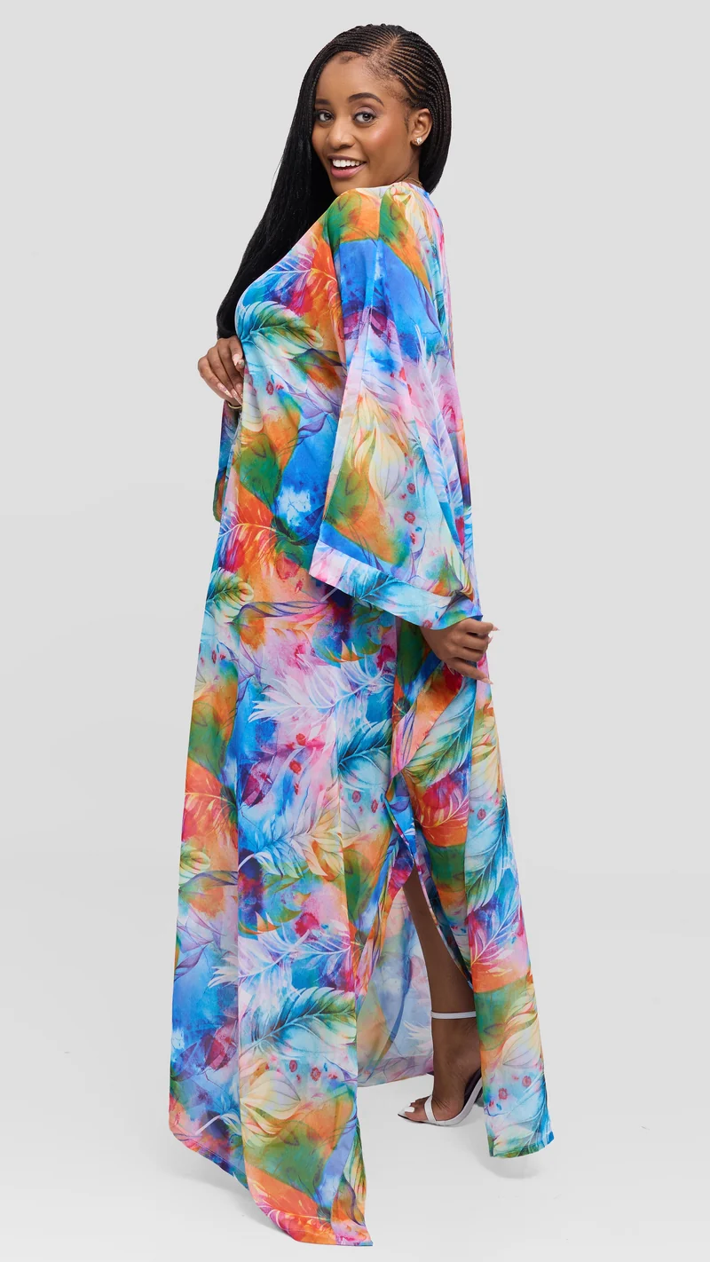 Nika Bonica Bahari Kaftan - Blue