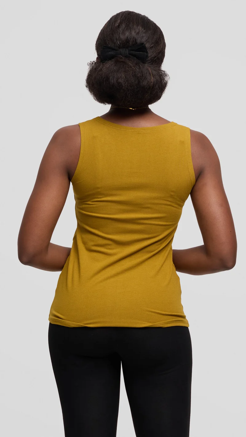 Vivo Everyday Tank Top in Jersey - Olive