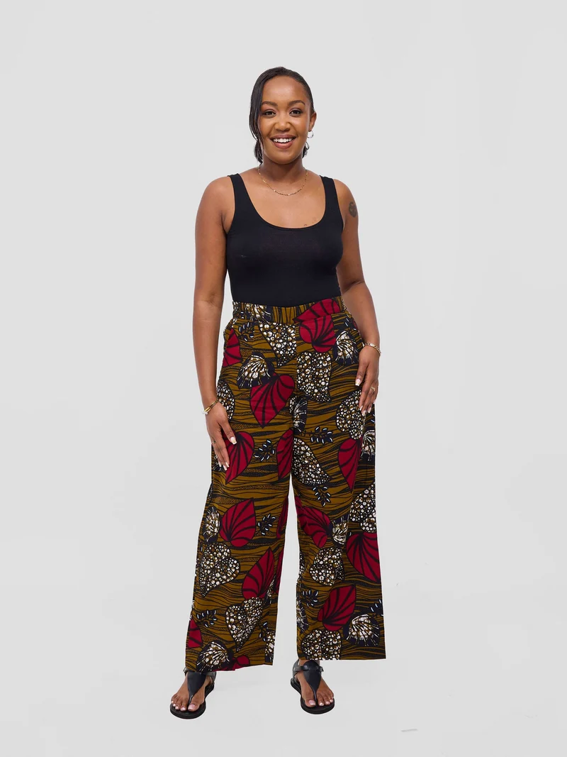 Vivo Kitenge Wide Leg Pants - Sipo