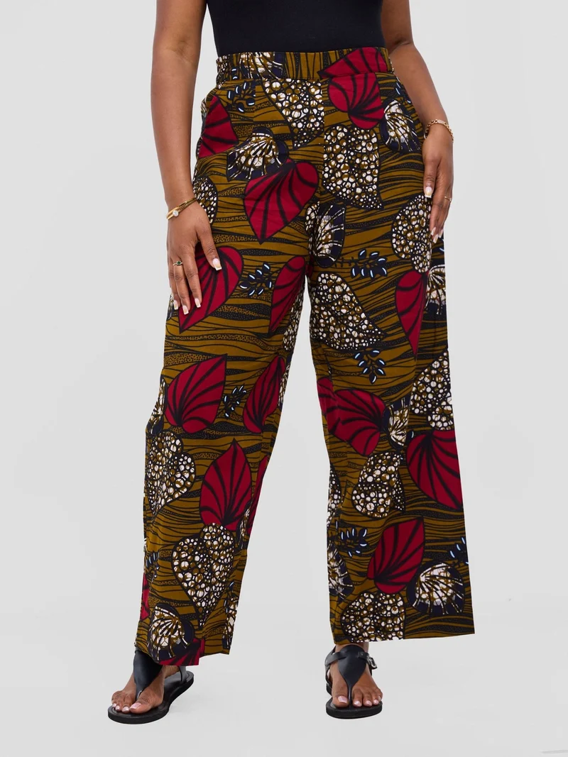 Vivo Kitenge Wide Leg Pants - Sipo
