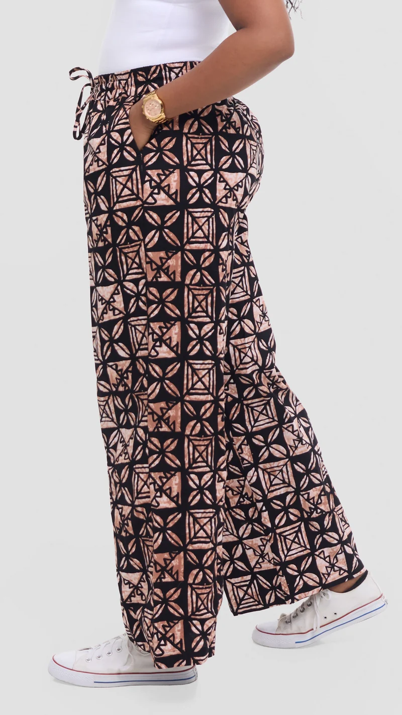 Safari by Vivo Zehra Kitenge Pants - Vovi Print