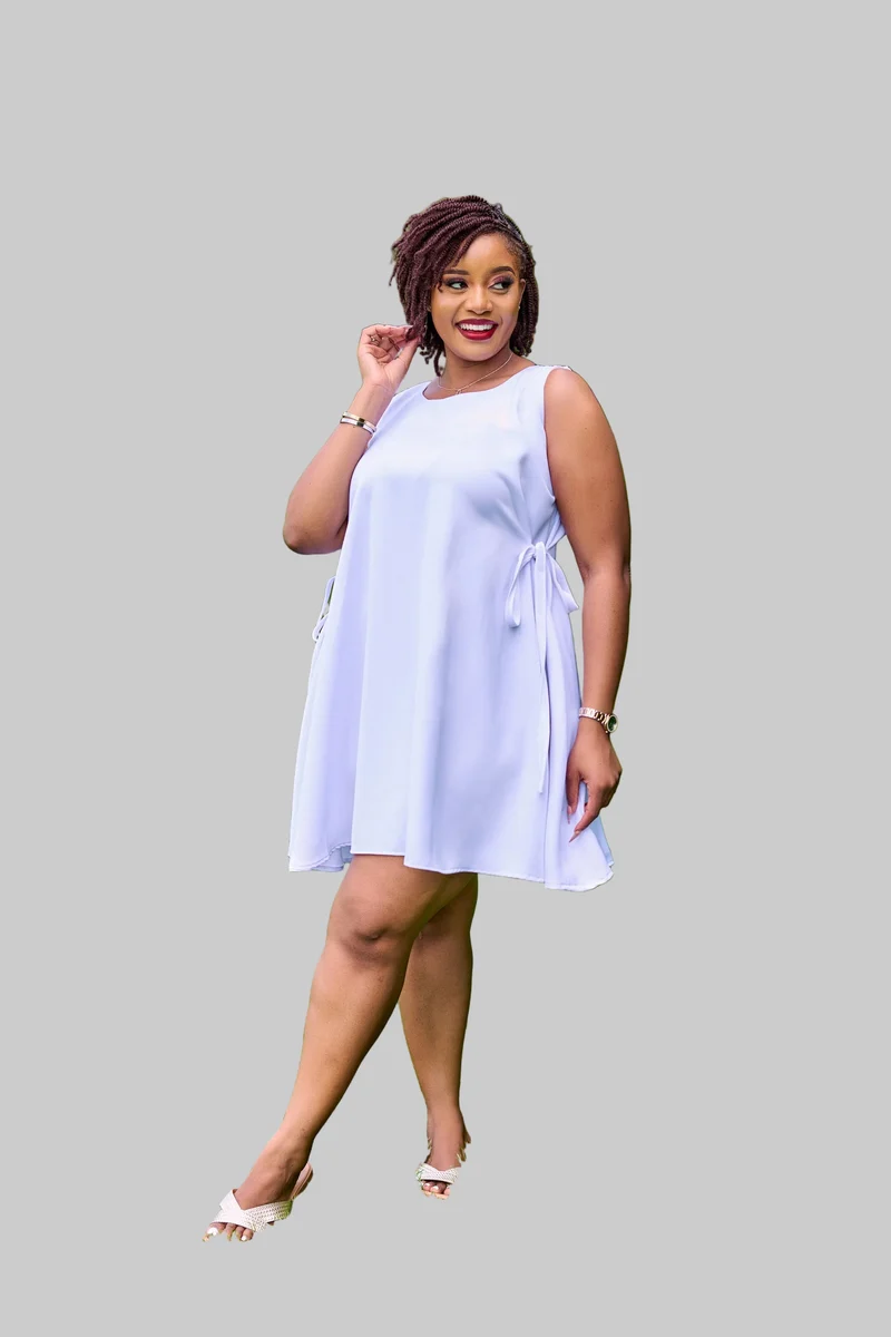 Izulu Lamuu Dress Sleeveless - Moonstone