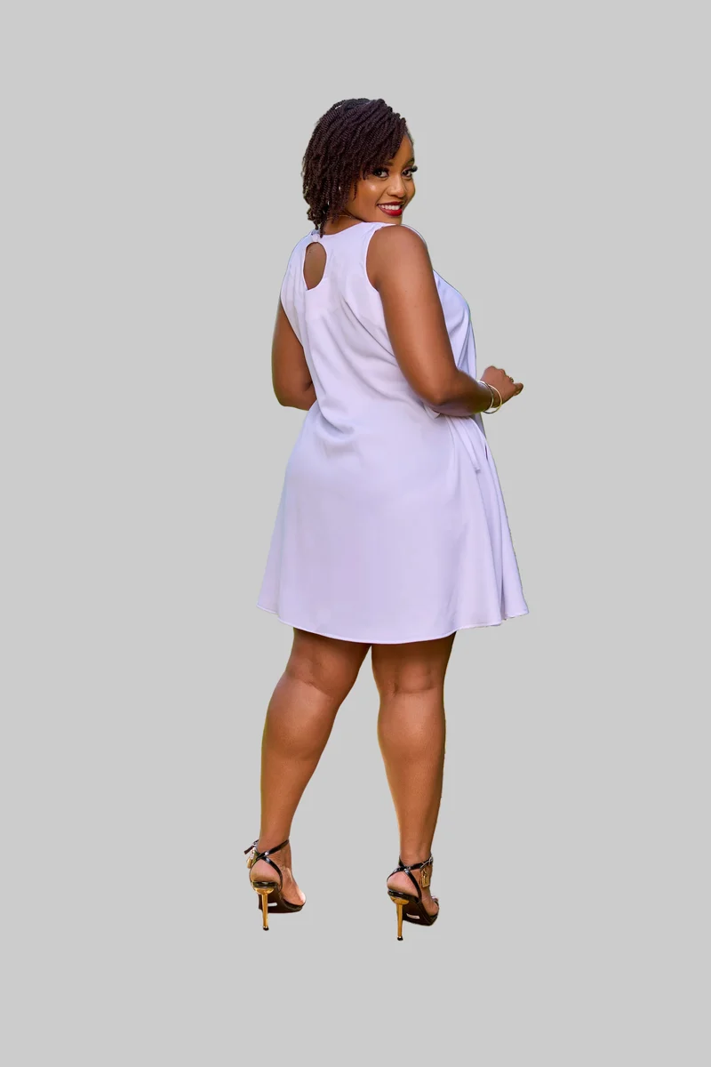 Izulu Lamuu Dress Sleeveless - Moonstone
