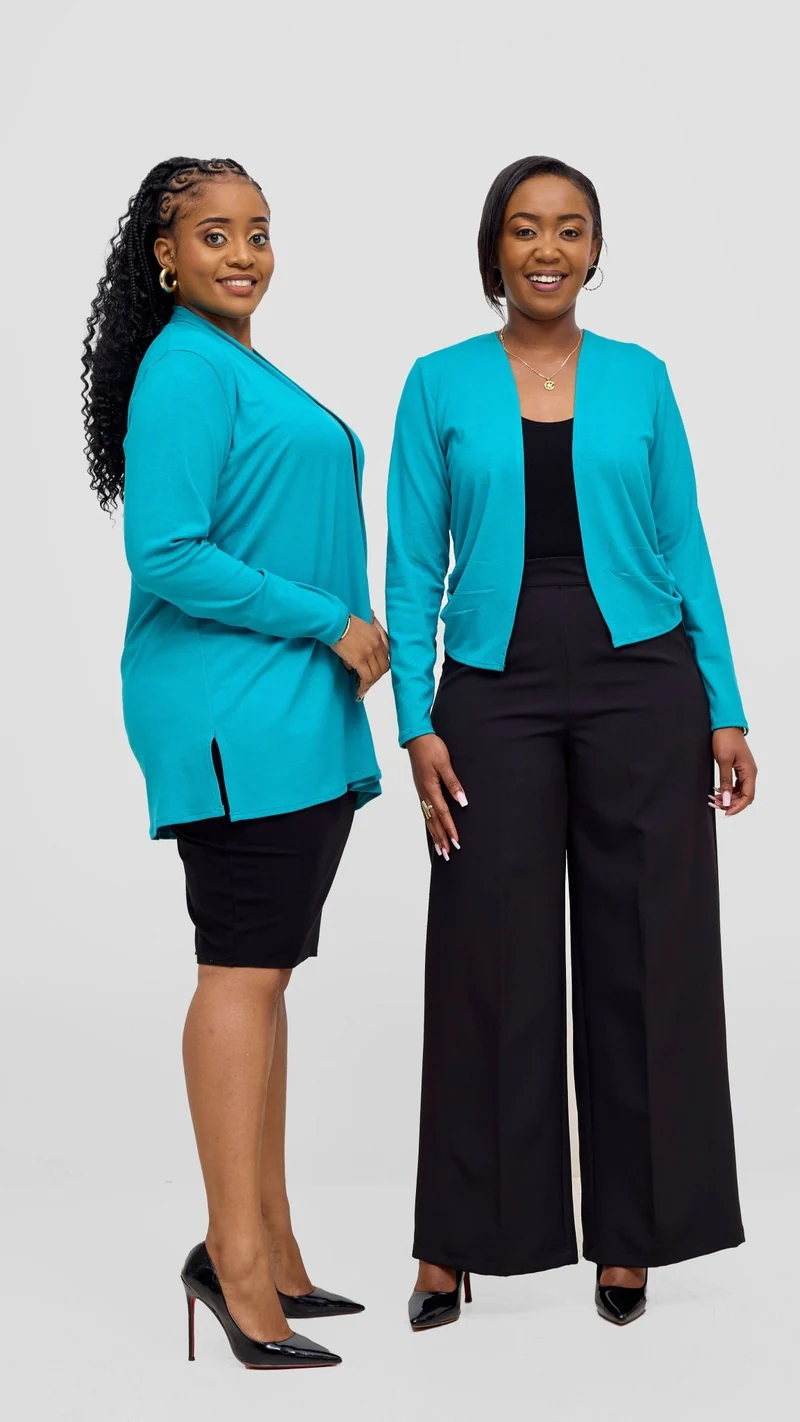 Vivo Leila Short Waterfall - Sea Green