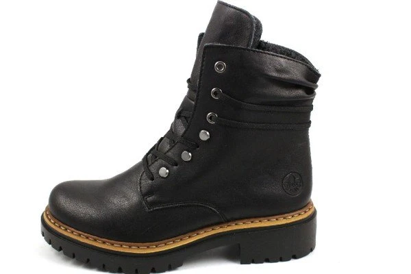 Rieker HWK Damen Stiefel schwarz