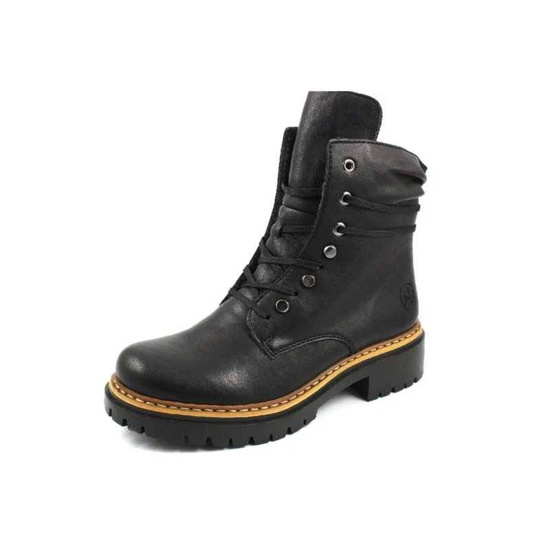 Rieker HWK Damen Stiefel schwarz