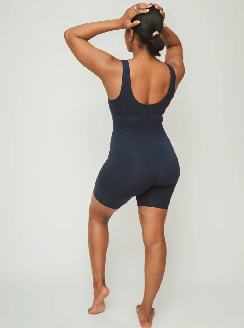 Vivo X This Is Essential Short Unitard - Navy Blue