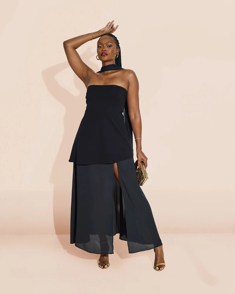Vivo Studio 2-piece in Mixed Media - Black