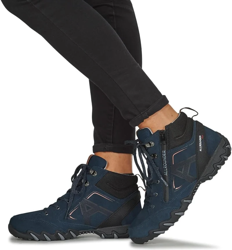 -Mephisto Allrounder Damen Schnürstiefel Norika-Tex dress blue - 252-80-0005