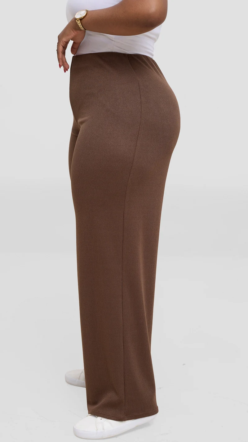 Vivo Safa Straight Leg Pants - Dark Olive