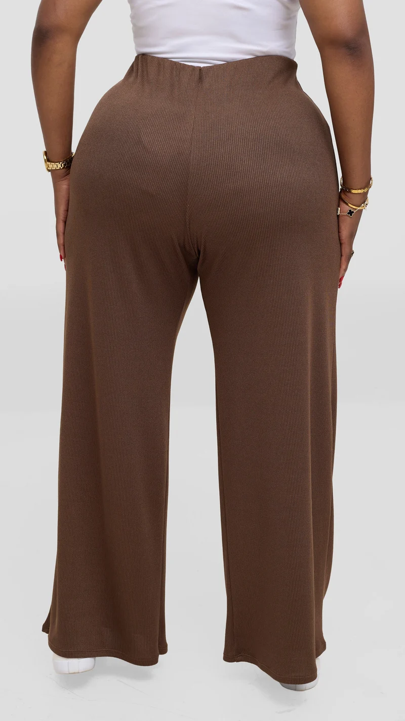 Vivo Safa Straight Leg Pants - Dark Olive