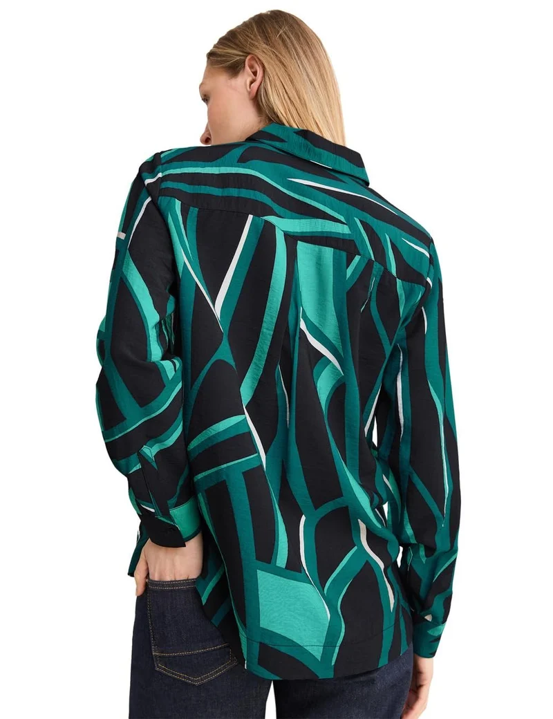Cecil TOS Multicolor Print Blouse - 2_B345248_30001