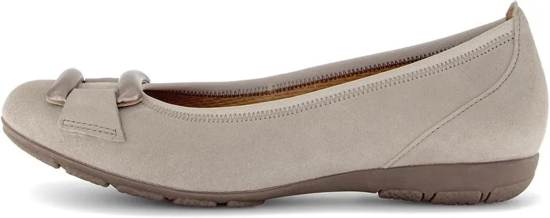 Gabor Damen Klassische Ballerina Beige