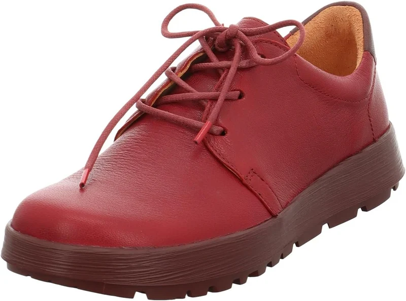Think Schnürschuhe Damen Rot