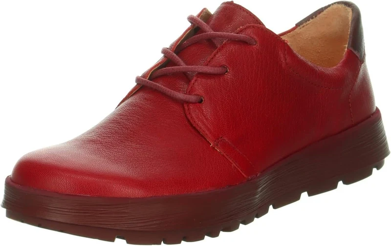Think Schnürschuhe Damen Rot