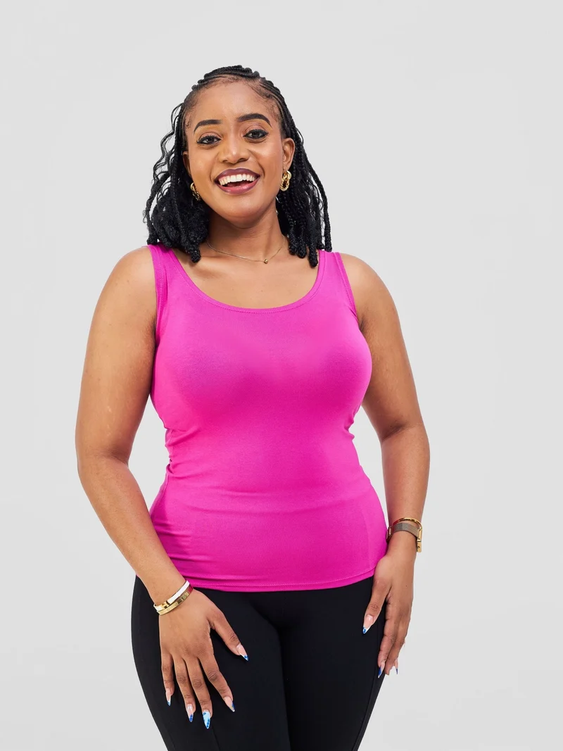 Vivo Basic Tank Top - Pink