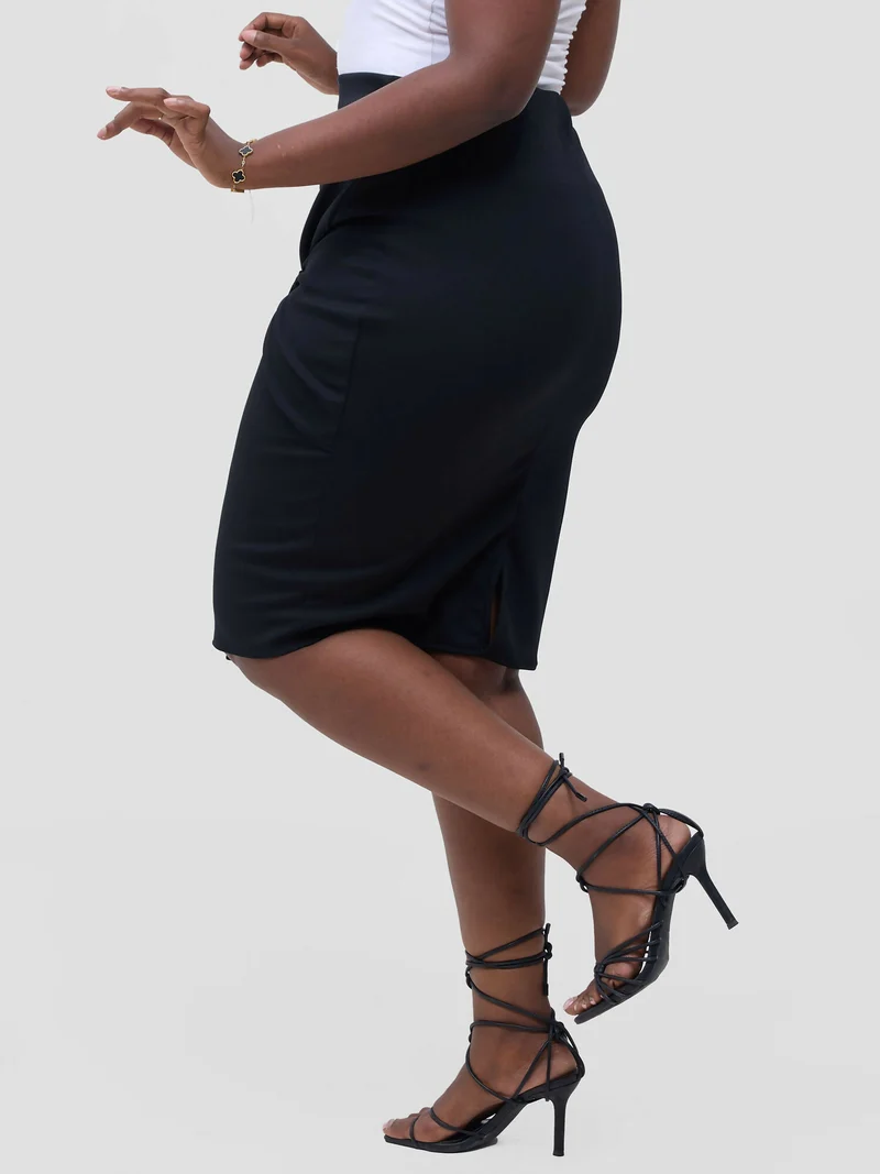 Silk House Enzi Skirt - Black