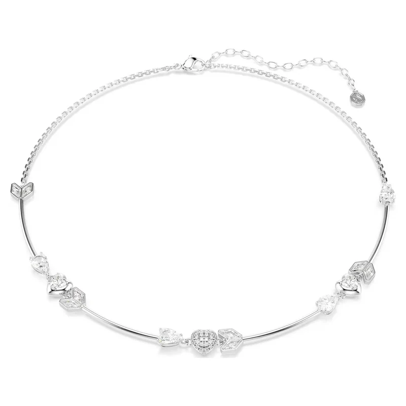 Swarovski Halskette Damen Idyllia Herz mit Pfeil Weiß 5743411