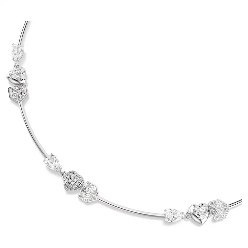 Swarovski Halskette Damen Idyllia Herz mit Pfeil Weiß 5743411