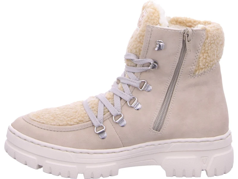 Stiefelette beige