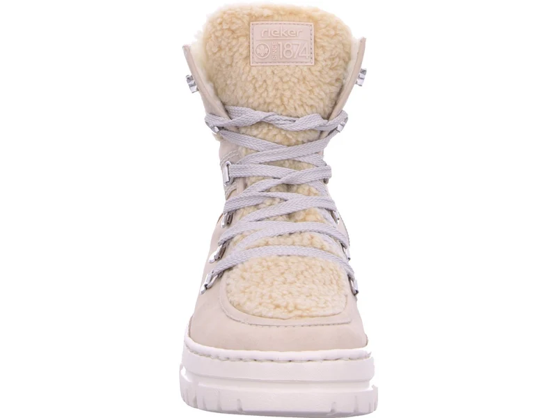 Stiefelette beige