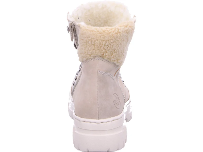 Stiefelette beige