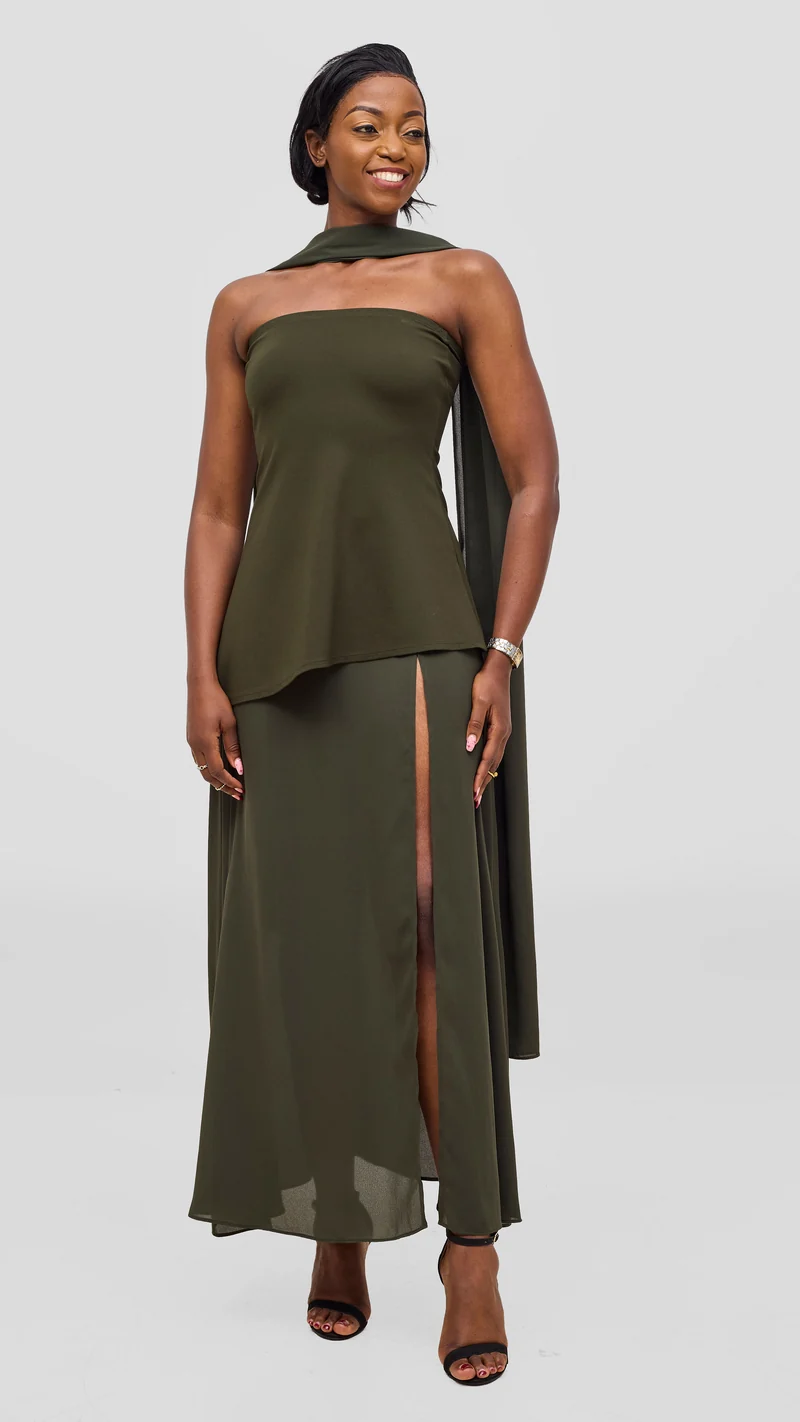 Vivo Studio 2-piece in Mixed Media- Hunters Green