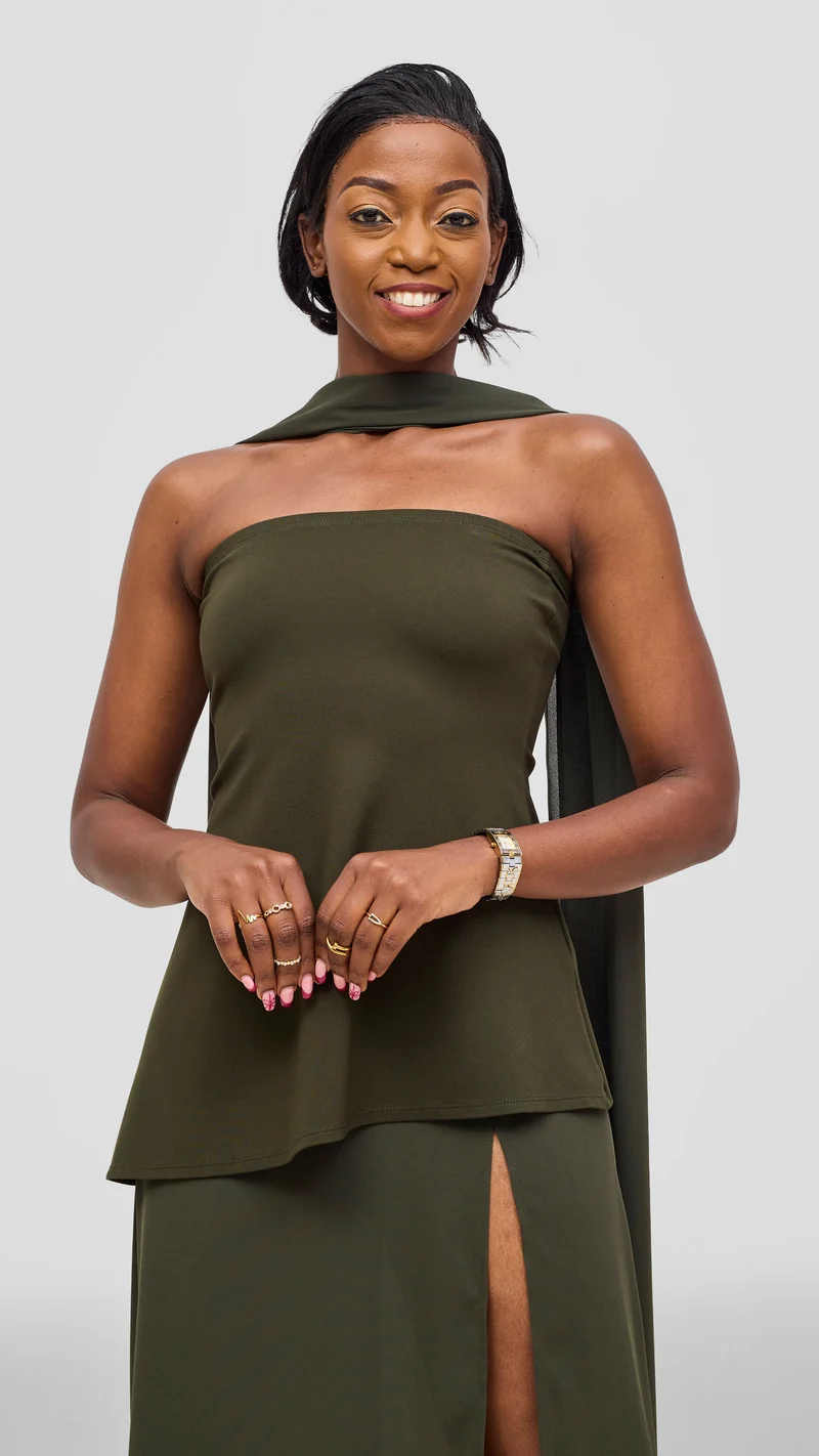 Vivo Studio 2-piece in Mixed Media- Hunters Green