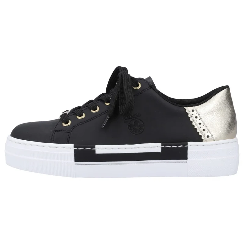Rieker FSK Damen Halbschuhe schwarz