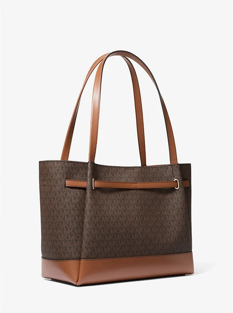 Michael Kors Reed Large Signature Logo Tote Damen Braun 35F4G6RT3B-BROWN-OS