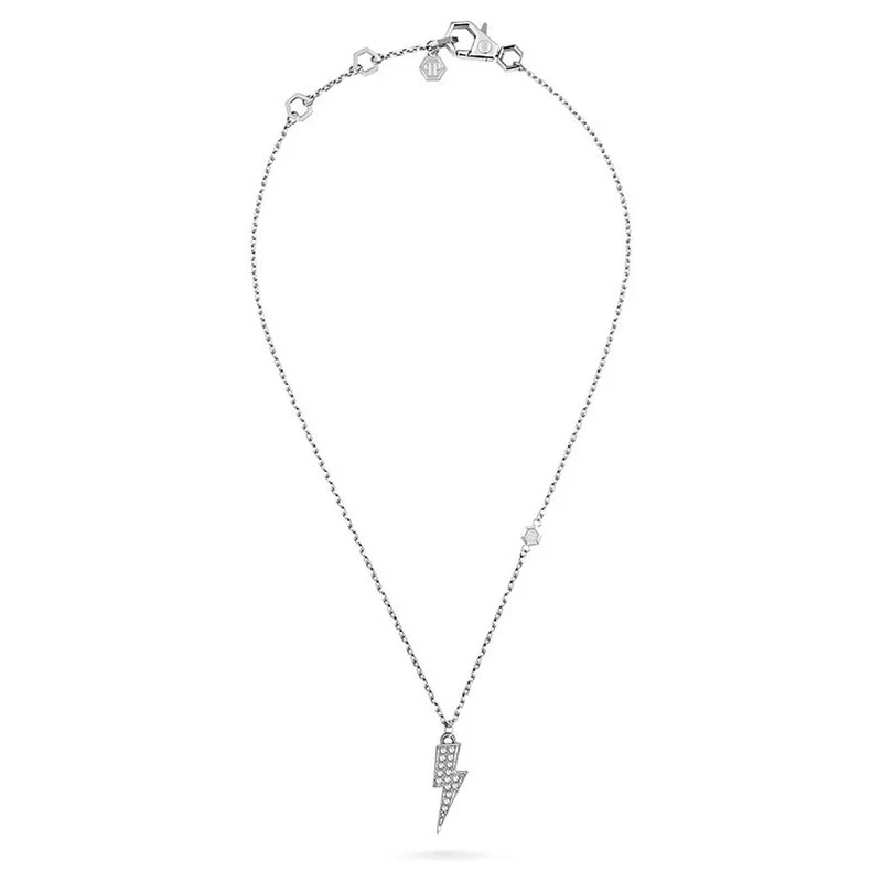 Philipp Plein Damen Halskette VALENTINE Edelstahl Silber PJFEA17NU