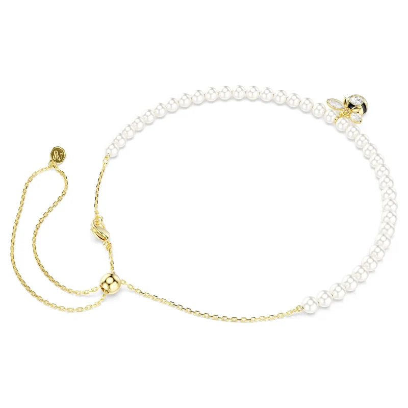 Swarovski Halskette Damen Idyllia Biene Weiß 5742677