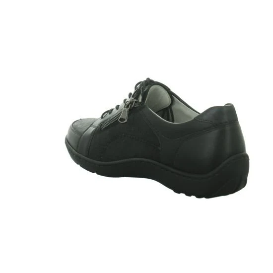 Waldläufer Halbschuh,schwarz schwarz