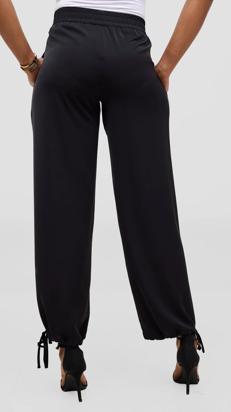 Vivo Liora Drawstring Pants - Black