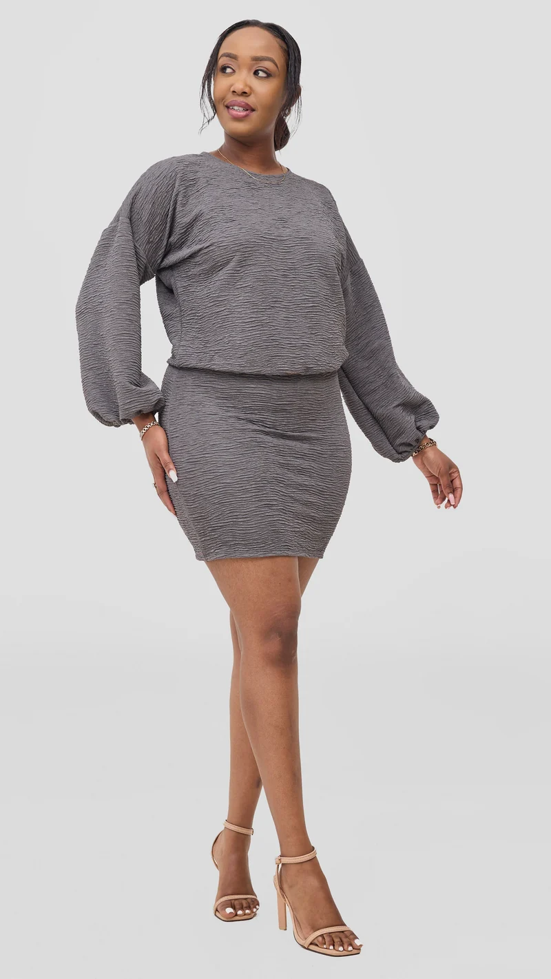 Vivo Alma Mini Skirt - Dark Grey