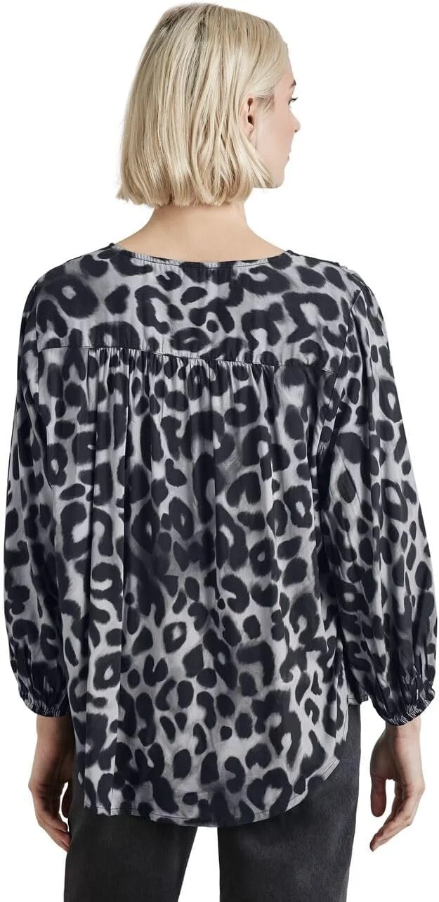 STREET ONE Buttoned roundneck blouse w g - 71821_A345199_36220