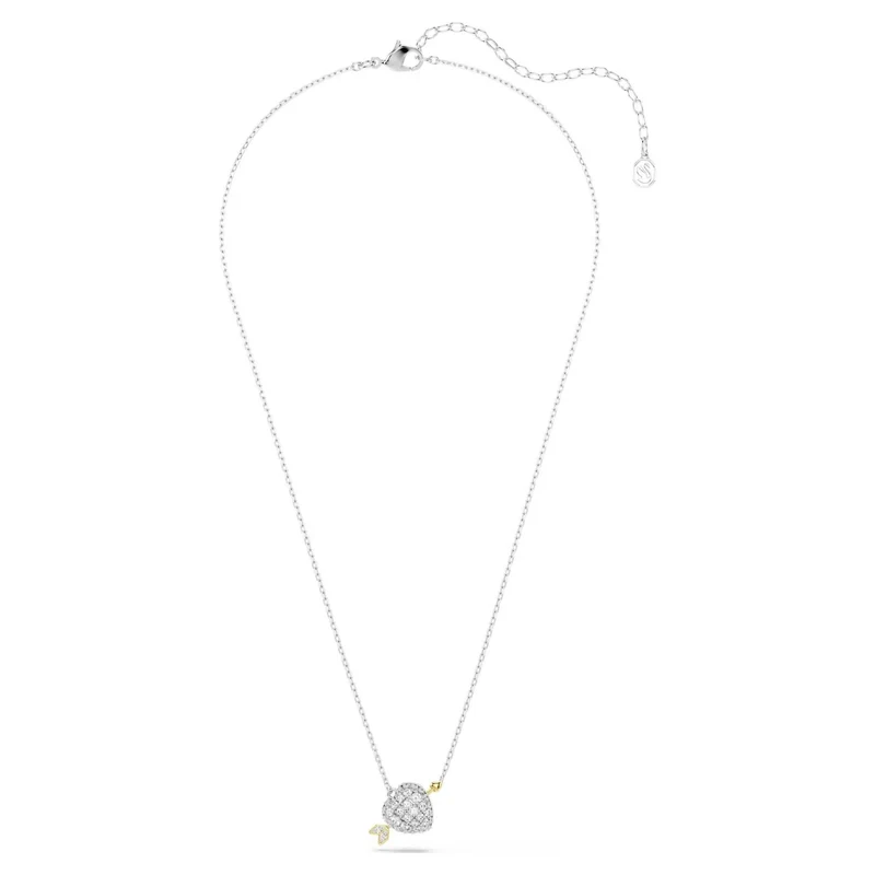 Swarovski Halskette Unisex Idyllia Herz mit Pfeil Weiß Metallmix 5737291