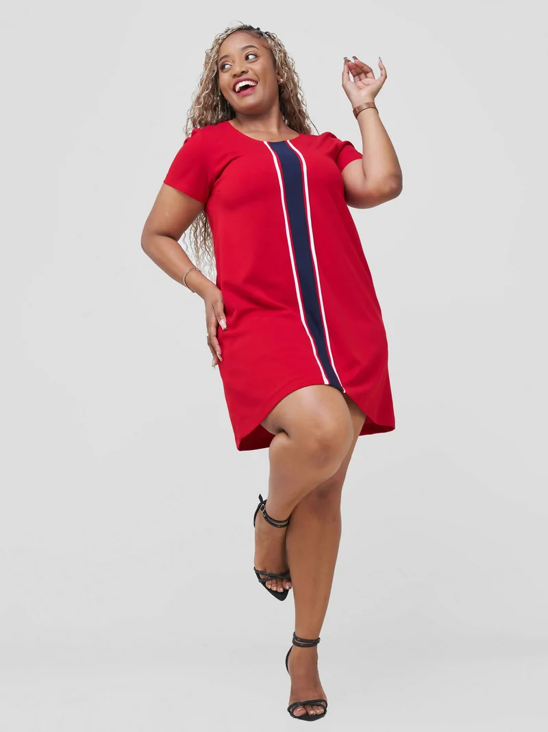Sylvia Dress - Red