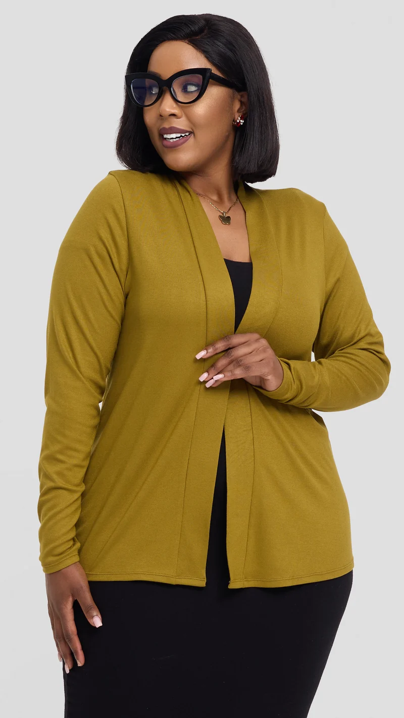 Vivo Everyday Short Waterfall in Jersey - Olive
