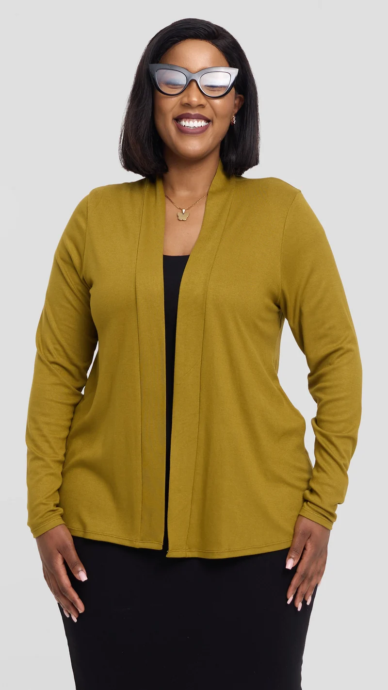 Vivo Everyday Short Waterfall in Jersey - Olive