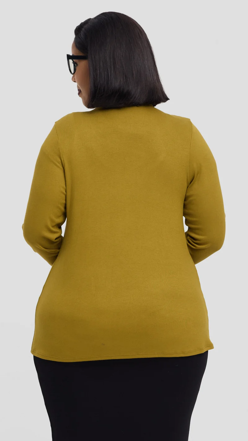 Vivo Everyday Short Waterfall in Jersey - Olive