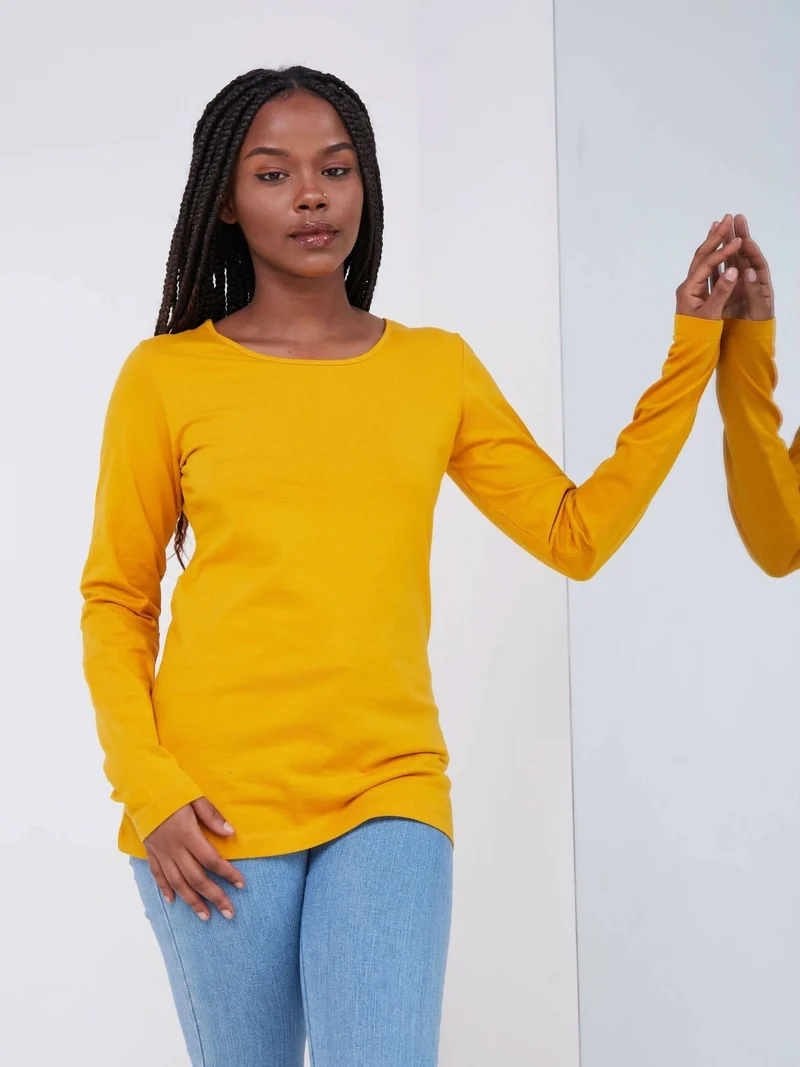 Lamazi Collections Long Sleeved - Yellow