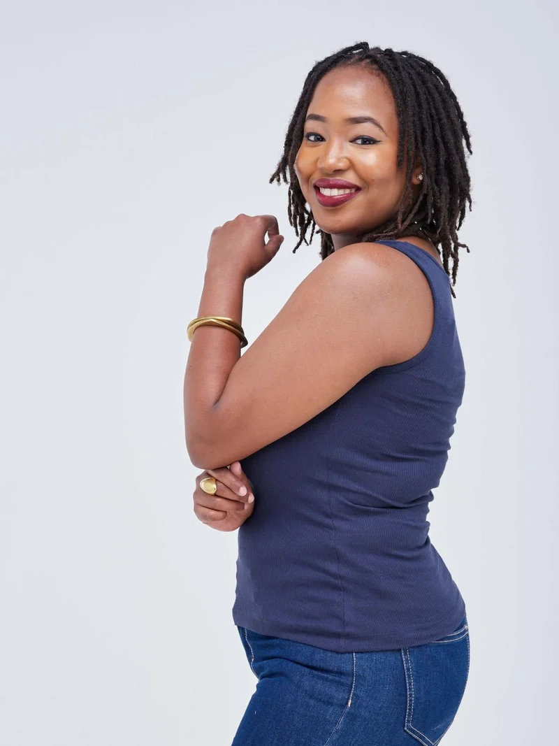 Lamazi Collections Tank Top - Navy Blue