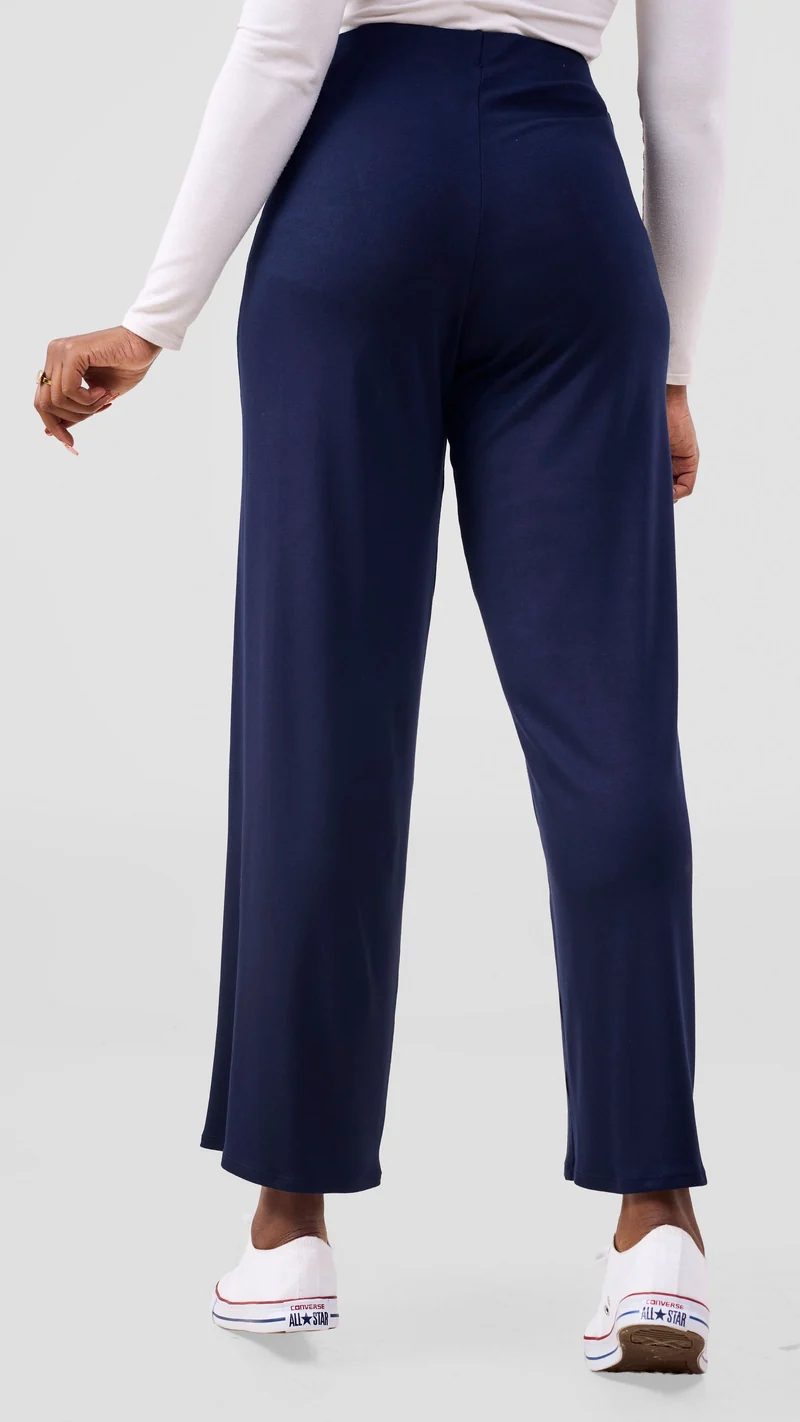 Vivo Chela Pants in Jersey - Navy