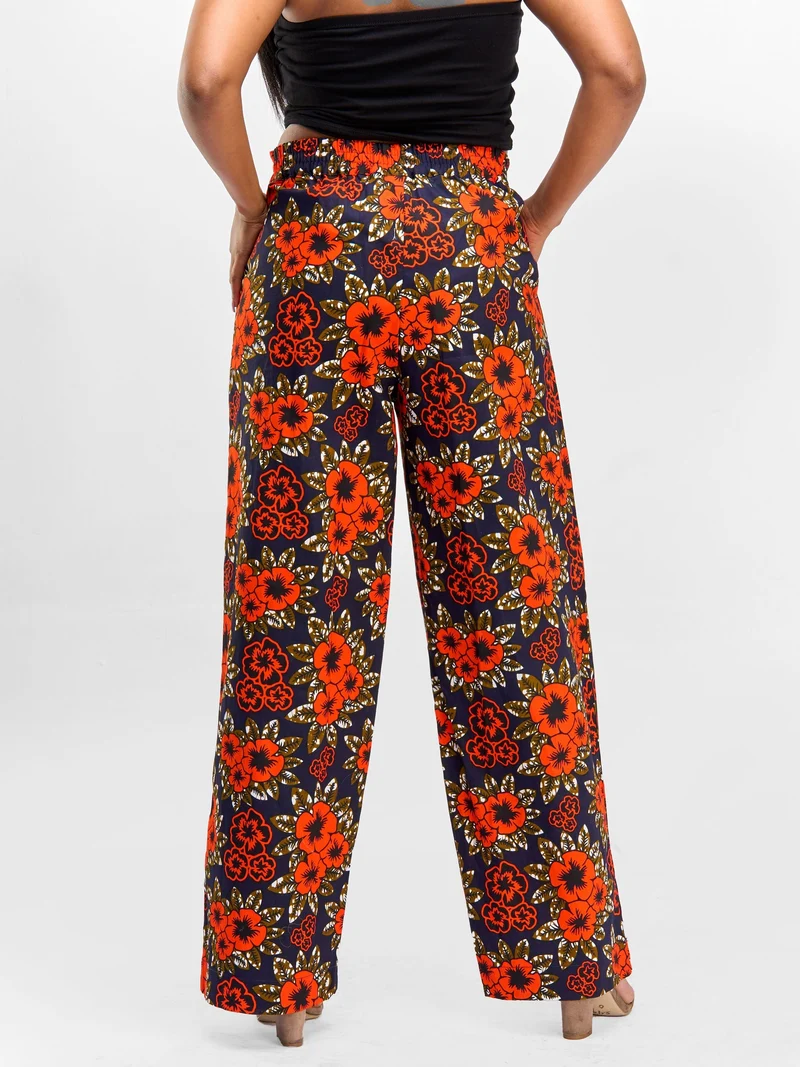 Vivo Wide-Leg Pants - Manda