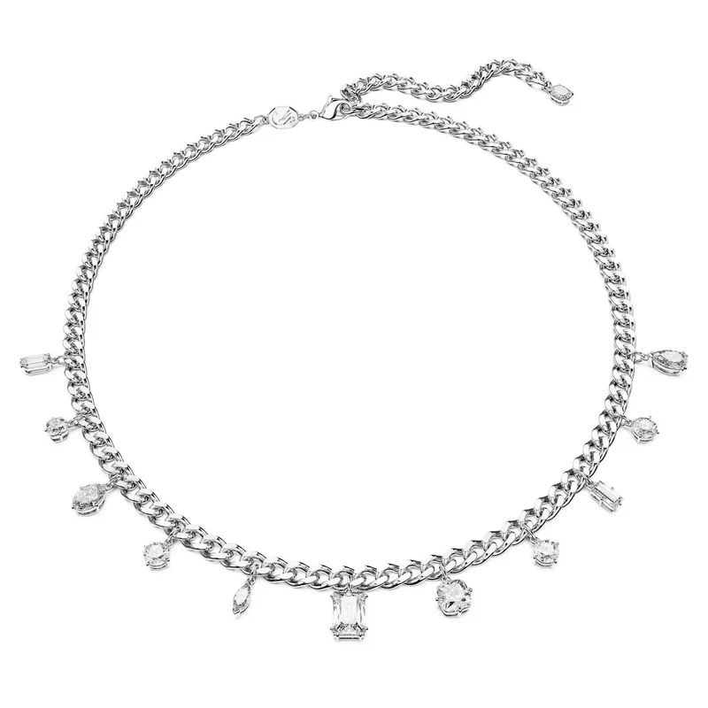 Swarovski Schmuck Damen Halskette Dextera Weiß Rhodium 5671183