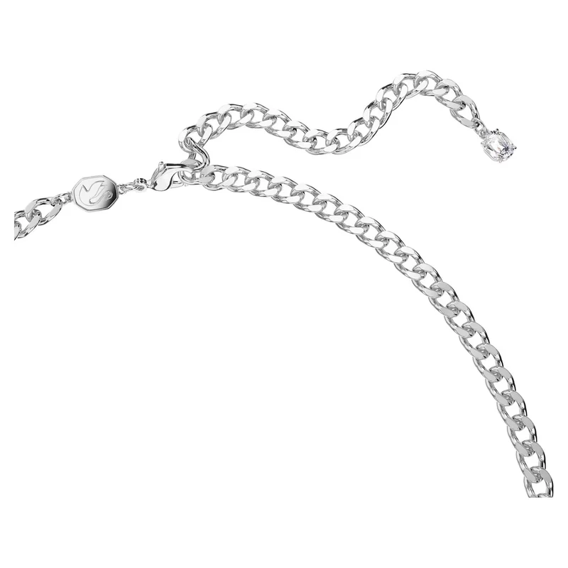 Swarovski Schmuck Damen Halskette Dextera Weiß Rhodium 5671183