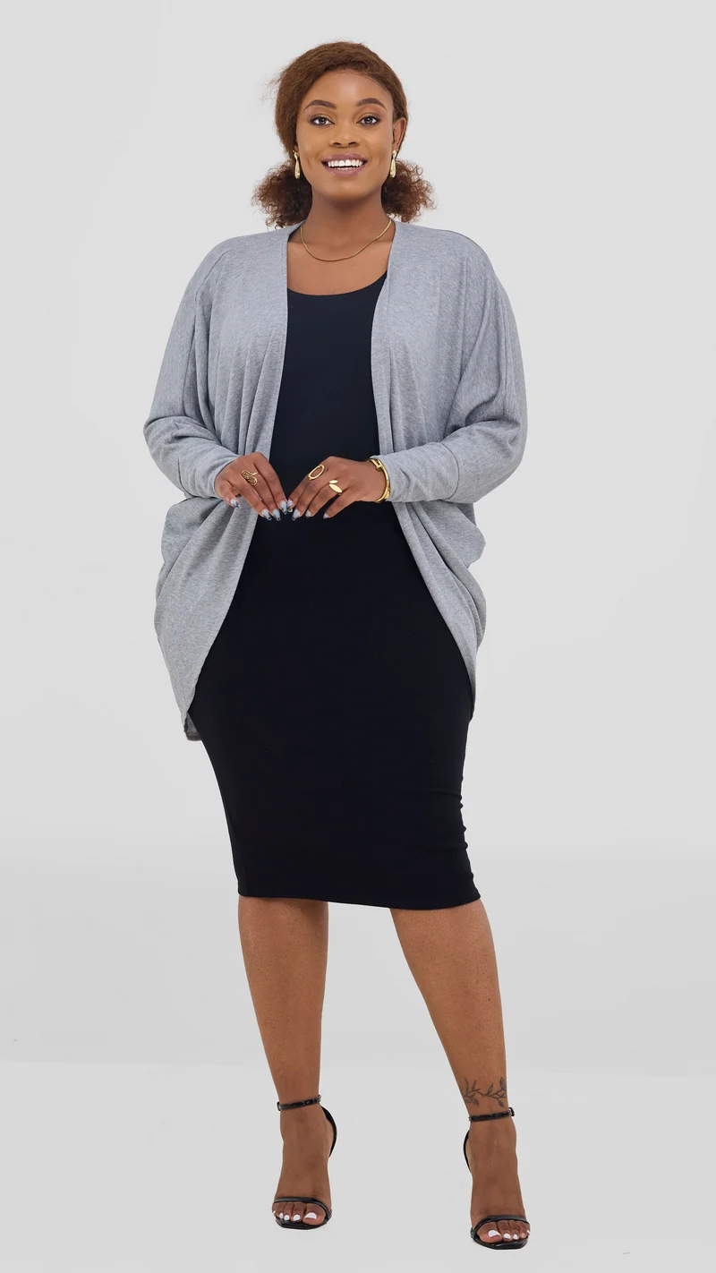 Vivo Mini Butterfly Sweater - Grey