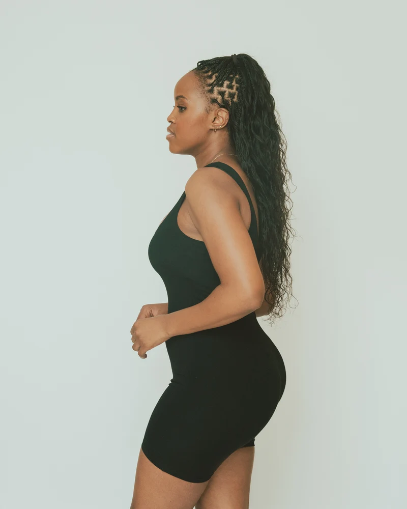 Vivo X This Is Essential Short Unitard - Black