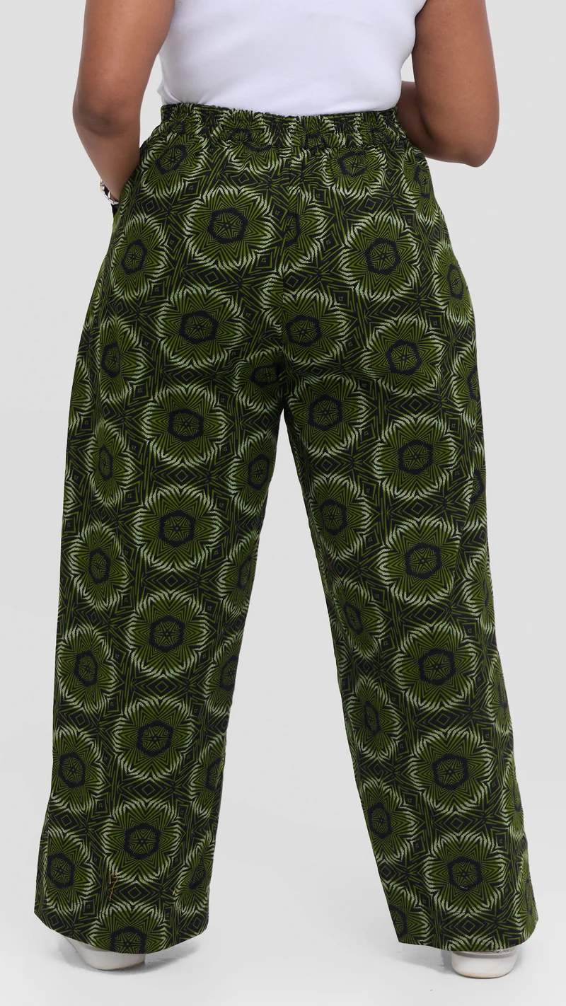 Vivo Kitenge Wide Leg Pants - Ashai